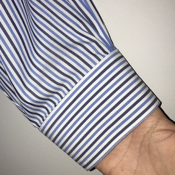 Brooks Brothers Slim Fit Button-Down Shirt Size 17 2/3 - Picture 4 of 7